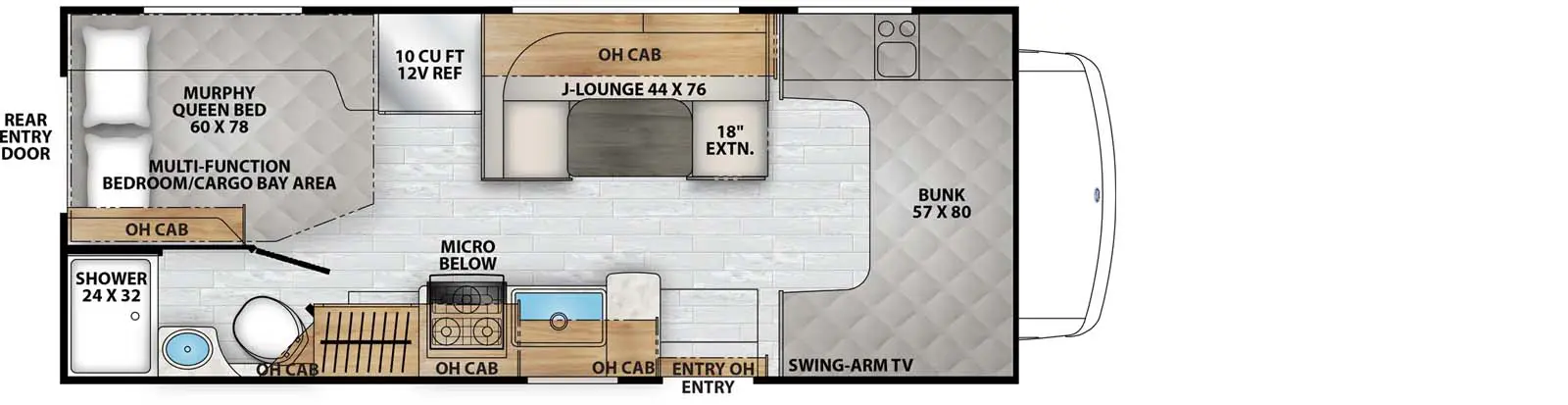 22XG Chevy 3500 Floorplan Image